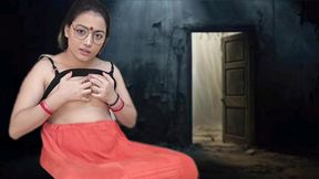 Lonely Bhabi in the village made an atmosphere at night