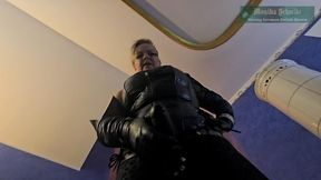 Monika Schmidt Ultimative SPH Jerk Off Instruction Cum Eating from Boots extended version