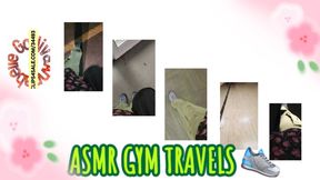 ASMR - GYM TRAVELS THURSDAY WEARING LEVI'S KHAKI CARGO PANTS