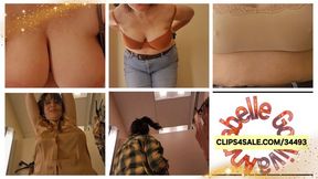 Found FITTING ROOM BRA try on Footage From MARCH 2025