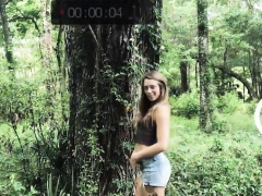 Kirsten Lee takes a rough pounding on the couch