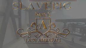 SLAVE PIG Part 3 Total Lengts 8:39 minutes  Golden Shower Spitting Spit Feet Foot Food Fetish Nylonfeet Nylon Toe Bdsm Cum Cumshot Nylonlegs  ?? Natursekt Anspucken Spucke Füße Abspritzen Nylonzehen Nylonbeine  LADY AMRAPALI  Herrin Mistress Domina