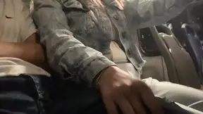 Flashing cock on public bus leads to accidental touch