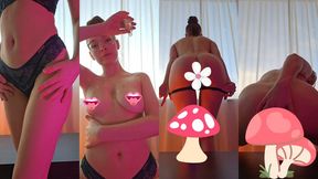 Reverse cowgirl with anal fingering