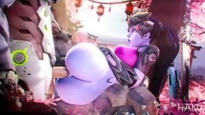 Widowmaker animated fuck video