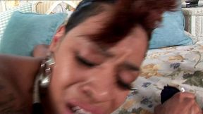 couture takes bbc anal creampie from shorty mac