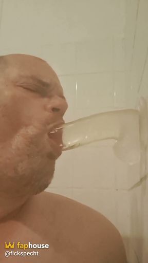 Sucking Round in the Bathroom