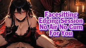 Facesitting Edging Session – No Air No Cum For You | Goddess Hiyori