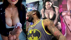 devoted long thicc hard church girl cock transgender babe cums hard ass fuck for god, ai generated