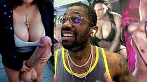 devoted long thicc hard church girl cock transgender babe cums hard ass fuck for god, ai generated