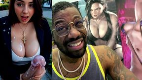 devoted long thicc hard church girl cock transgender babe cums hard ass fuck for god, ai generated