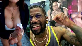 devoted long thicc hard church girl cock transgender babe cums hard ass fuck for god, ai generated