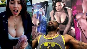 devoted long thicc hard church girl cock transgender babe cums hard ass fuck for god, ai generated