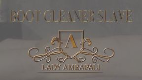 BOOT CLEANER SLAVE  Boot Worship Boots Lick Slave Bdsm  LADY AMRAPALI  Herrin Mistress Domina Femdom