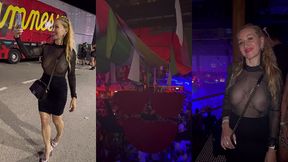 amnesia 2eme jour a ibiza le club etait plein, les filles tres sexy ...