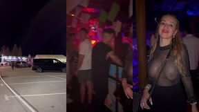 amnesia 2eme jour a ibiza le club etait plein, les filles tres sexy ...