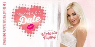 Preppin For a Date - Czech Blonde Babe Victoria Solo XXX
