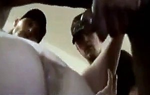 Hungry cumdump gets his hole filed