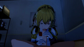 Aigis Persona 3 3D HENTAI 1/477