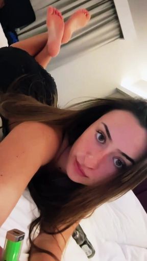 Slutty British College Teen ASMR JOI