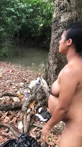 Latina cheating wife sucks cock and has hot sex outdoors