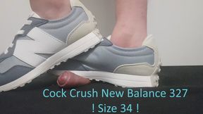 LittleShoes - Cock Crush New Balance 327 Size 34 | 029A