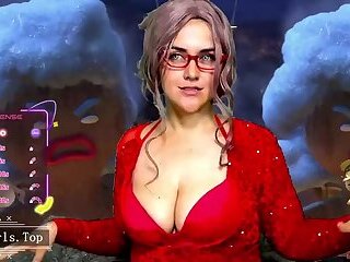 Super hot natural big boobs, big booty ass slim babe