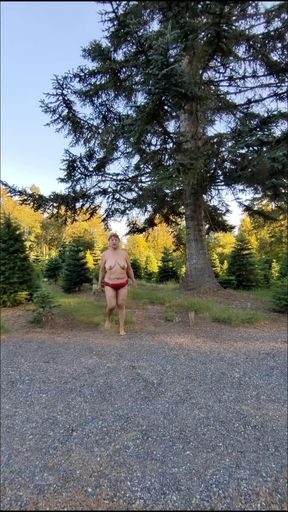 It Feels so Good to Pee Outdoors