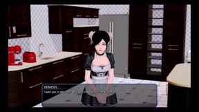 18+ Harem Hotel: Personal Elf Maid on Her Service