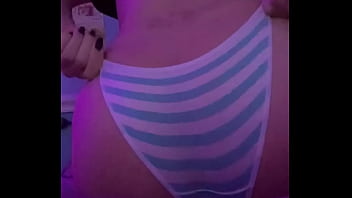 femboy stripping &amp_ showing off asshole