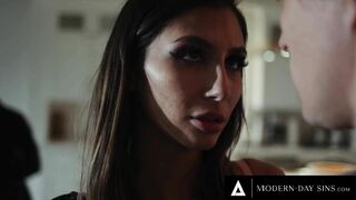 MODERN-DAY SINS - Gianna Dior Convinces Husband For A Threesome With Their Hung Roommate From Abroad