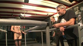BDSM German Maso Girl Fingering with Mask