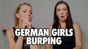 #067 German Girls Burping 4K