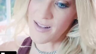 Mylf - Big Titties Blonde Milf enjoys The Company Of