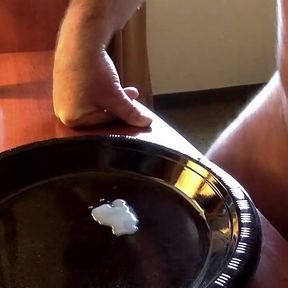 I Ejaculate on a Plate and Slurp up My.