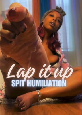 Lap It Up (Spit Humiliation)