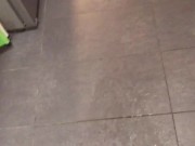 Power Pissing on my Kitchen Floor (With Slow Motion Replay)