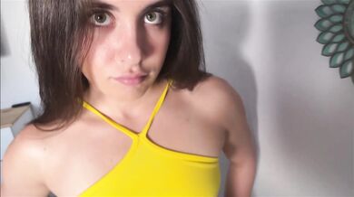 Gym slut stepsis gets her fit body stuffed till it drips