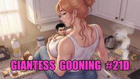 Giantess Gooning #21D: Enveloped by the Goddess's Infinite Form (Animated, Music, Text)