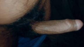 Indian Desi Long Fat Black Cock Masturbation