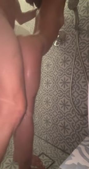 Fucking my slut in the shower