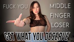 Middle Finger Worship | Stroke for it