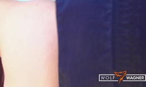 She Enjoys a Hard Outdoor Threesome with 2 Guys! WOLF WAGNER