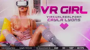 Cayla Lyons in VR Chick - VirtualRealPorn