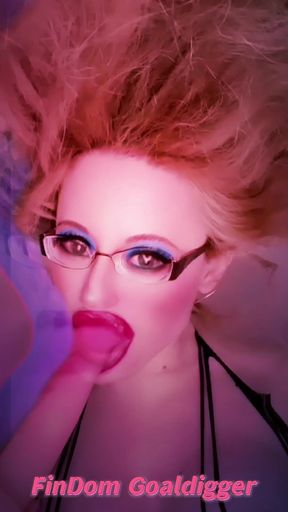 Pink Dildo Lollipop JOI