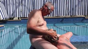 the jacuzzi is not the only thing that is hot and wet here