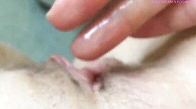 Creamy pussy dripping wet moaning while fingering herself 4K