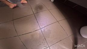 pissed on the hostel floor