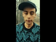 Twink want to swallow cum after blowjob but accidentally spits it