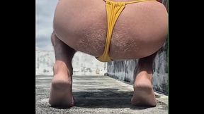 Passivo Sigiloso Laranjal- S&atilde_o Gon&ccedil_alo RJ -  Marquinha Na Laje e Clareando os Pelos Do BumBum.